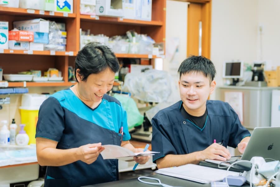 PAWS CLINIC 北条 診療の現場